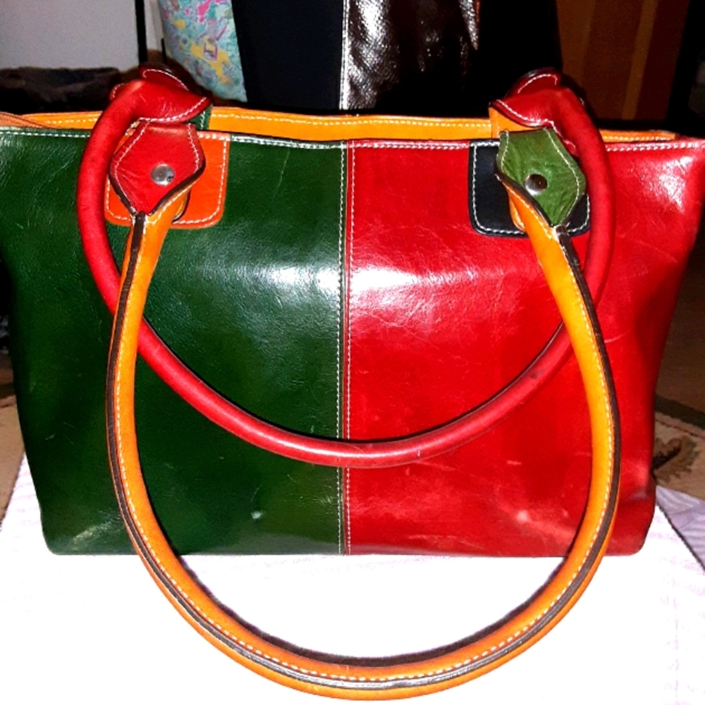 VINTAGE VALENTINA LEATHER PURSE